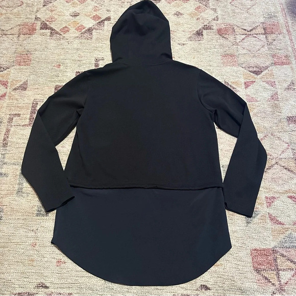 Athleta Gallery Hoodie Top, Black Size Small Athletic - Picture 11 of 12